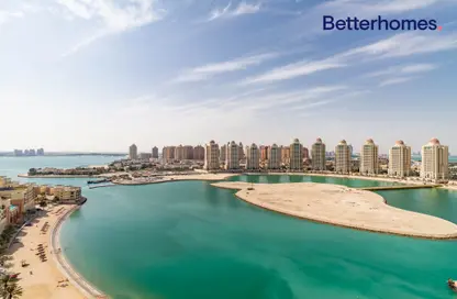 Apartment - 2 Bedrooms - 4 Bathrooms for rent in Viva Bahriyah - The Pearl Island - Doha