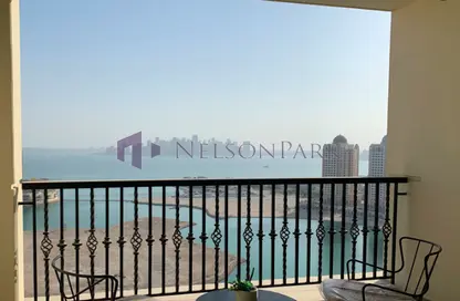 Apartment - 2 Bedrooms - 3 Bathrooms for rent in Viva West - Viva Bahriyah - The Pearl Island - Doha