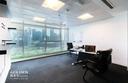 Office Space - Studio - 2 Bathrooms for rent in West Bay Tower - West Bay - West Bay - Doha