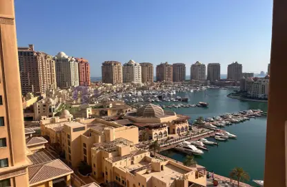 Apartment - 2 Bedrooms - 3 Bathrooms for rent in East Porto Drive - Porto Arabia - The Pearl Island - Doha