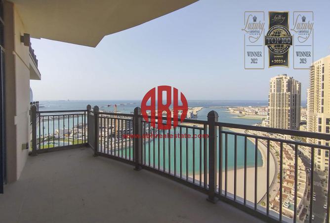 Apartment - 1 Bedroom - 2 Bathrooms for rent in Tower 10 - Abraj Quartiers - The Pearl Island - Doha