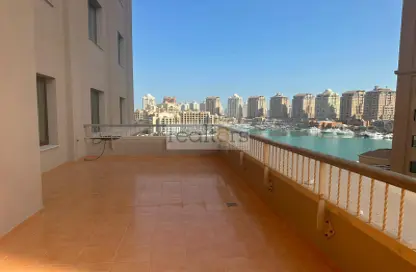 Apartment - 2 Bedrooms - 3 Bathrooms for sale in East Porto Drive - Porto Arabia - The Pearl Island - Doha