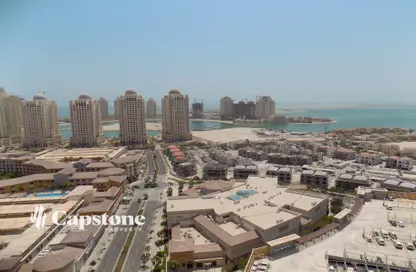 Apartment - 3 Bedrooms - 4 Bathrooms for sale in Tower 24 - Porto Arabia - The Pearl Island - Doha