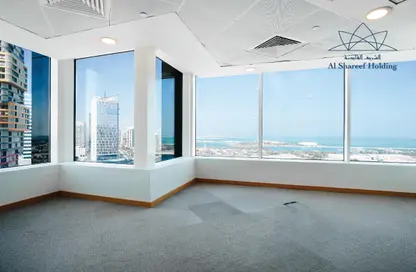 Office Space - Studio - 2 Bathrooms for rent in Al Baraha Tower - Marina District - Lusail