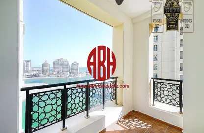 Apartment - 1 Bathroom for rent in Tower 18 - Viva Bahriyah - The Pearl Island - Doha