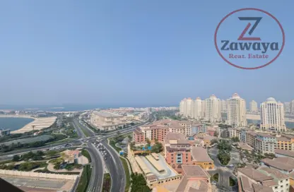 Apartment - 3 Bedrooms - 4 Bathrooms for rent in East Porto Drive - Porto Arabia - The Pearl Island - Doha