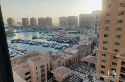 Apartment - 1 Bedroom - 2 Bathrooms for sale in East Porto Drive - Porto Arabia - The Pearl Island - Doha