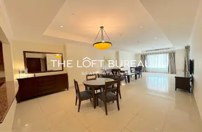 Apartment - 1 Bedroom - 2 Bathrooms for rent in West Porto Drive - Porto Arabia - The Pearl Island - Doha