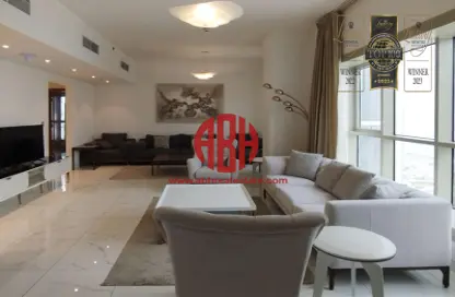 Apartment - 3 Bedrooms - 4 Bathrooms for rent in West Bay Tower - West Bay - West Bay - Doha