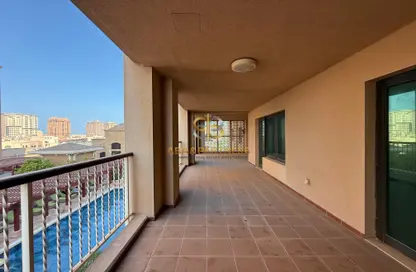 Apartment - 2 Bedrooms - 2 Bathrooms for rent in East Porto Drive - Porto Arabia - The Pearl Island - Doha