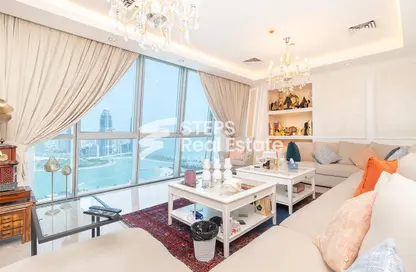 Apartment - 3 Bedrooms - 4 Bathrooms for sale in Zig Zag Tower A - Zig Zag Towers - West Bay - Doha