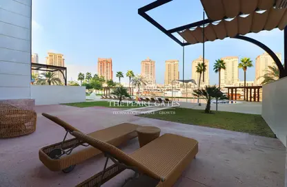 تاون هاوس - 2 غرف نوم - 3 حمامات للايجار في The St. Regis Marsa Arabia Island - Marsa Arabia - جزيرة اللؤلؤة - الدوحة