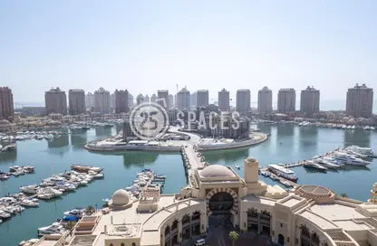 Apartment - 3 Bedrooms - 4 Bathrooms for sale in West Porto Drive - Porto Arabia - The Pearl Island - Doha