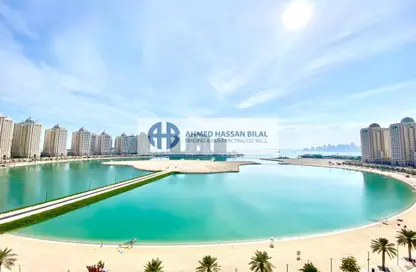 Apartment - 2 Bedrooms - 3 Bathrooms for rent in Bilal Pearl Suites - Viva Bahriyah - The Pearl Island - Doha