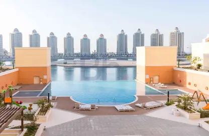 Apartment - 1 Bathroom for rent in Tower 27 - Viva Bahriyah - The Pearl Island - Doha