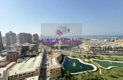 Apartment - 1 Bedroom - 2 Bathrooms for rent in Viva West - Viva Bahriyah - The Pearl Island - Doha