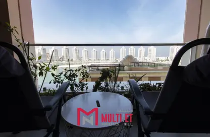 Balcony image for: Apartment - 1 Bedroom - 2 Bathrooms for sale in Viva West - Viva Bahriyah - The Pearl Island - Doha, Image 1