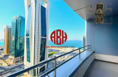 Apartment - 2 Bedrooms - 3 Bathrooms for rent in West Bay Tower - West Bay - West Bay - Doha