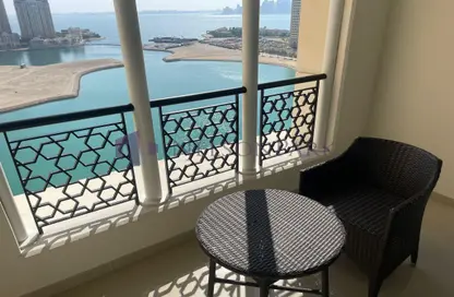 Apartment - 2 Bedrooms - 3 Bathrooms for rent in Viva East - Viva Bahriyah - The Pearl Island - Doha