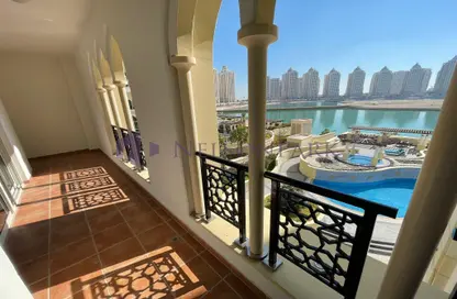 Apartment - 1 Bedroom - 2 Bathrooms for rent in Viva East - Viva Bahriyah - The Pearl Island - Doha