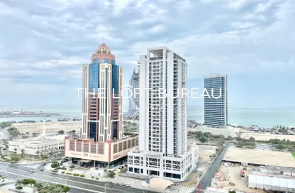 Apartment - 2 Bedrooms - 2 Bathrooms for rent in Burj Al Marina - Marina District - Lusail