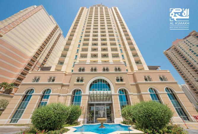 Apartment - 1 Bathroom for rent in Tower 26 - Viva Bahriyah - The Pearl Island - Doha