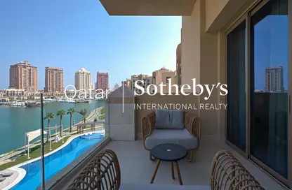 Apartment - 2 Bedrooms - 3 Bathrooms for rent in The Pearl Island - Doha