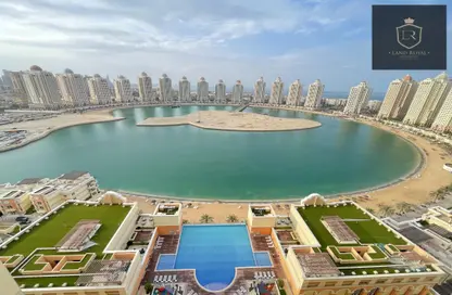 Apartment - 1 Bedroom - 2 Bathrooms for rent in Al Mutahidah Tower - Viva Bahriyah - The Pearl Island - Doha