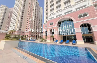 Apartment - 1 Bedroom - 2 Bathrooms for rent in Viva East - Viva Bahriyah - The Pearl Island - Doha