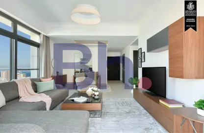 Apartment - 1 Bedroom - 2 Bathrooms for rent in Le mirage downtown - Ras Abu Aboud - Doha