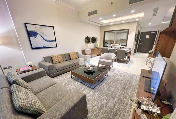 Apartment - 2 Bedrooms - 4 Bathrooms for rent in Le Mirage City Walk - Fereej Bin Mahmoud South - Fereej Bin Mahmoud - Doha