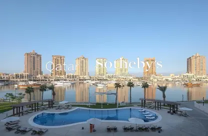 شقة - 2 غرف نوم - 2 حمامات للايجار في The St. Regis Marsa Arabia Island - Marsa Arabia - جزيرة اللؤلؤة - الدوحة