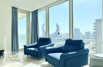 Apartment - 2 Bedrooms - 3 Bathrooms for rent in Jawharat Lusail - Marina District - Lusail