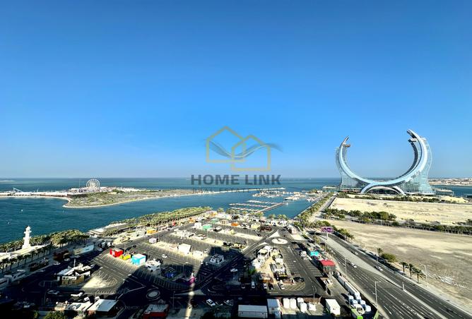 Penthouse - 4 Bedrooms - 4 Bathrooms for rent in Marina Residences 195 - Marina District - Lusail