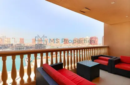 Apartment - 3 Bedrooms - 4 Bathrooms for sale in East Porto Drive - Porto Arabia - The Pearl Island - Doha