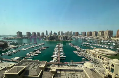 Apartment - 2 Bedrooms - 3 Bathrooms for sale in East Porto Drive - Porto Arabia - The Pearl Island - Doha