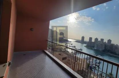 Apartment - 2 Bedrooms - 2 Bathrooms for sale in West Porto Drive - Porto Arabia - The Pearl Island - Doha