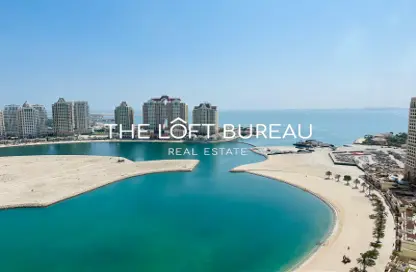 Apartment - 1 Bedroom - 2 Bathrooms for rent in Viva Central - Viva Bahriyah - The Pearl Island - Doha