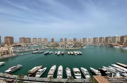 Apartment - 1 Bathroom for rent in East Porto Drive - Porto Arabia - The Pearl Island - Doha