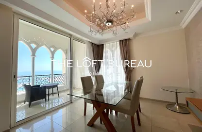 Apartment - 2 Bedrooms - 3 Bathrooms for rent in Viva West - Viva Bahriyah - The Pearl Island - Doha