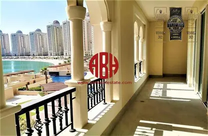شقة - 3 غرف نوم - 4 حمامات للايجار في إمبيريال أمبر - فيفا بحرية - جزيرة اللؤلؤة - الدوحة