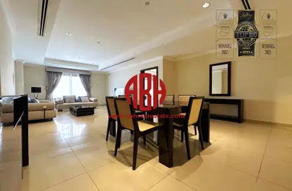 Apartment - 1 Bedroom - 2 Bathrooms for rent in Tower 16 - Porto Arabia - The Pearl Island - Doha