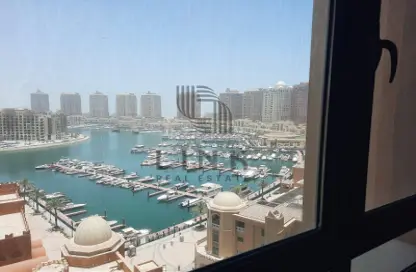 Apartment - 1 Bathroom for sale in Tower 28 - Porto Arabia - The Pearl Island - Doha