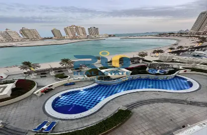 Apartment - 1 Bedroom - 2 Bathrooms for sale in Viva West - Viva Bahriyah - The Pearl Island - Doha