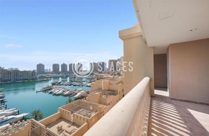 Apartment - 2 Bedrooms - 2 Bathrooms for sale in East Porto Drive - Porto Arabia - The Pearl Island - Doha