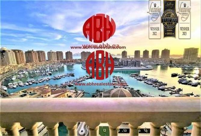 Apartment - 3 Bedrooms - 4 Bathrooms for sale in Bab Al Riviera - Porto Arabia - The Pearl Island - Doha