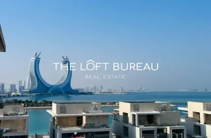 Duplex - 4 Bedrooms - 5 Bathrooms for sale in Gewan Island - The Pearl Island - Doha