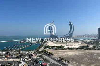 Penthouse - 4 Bedrooms - 5 Bathrooms for rent in Marina District - Lusail