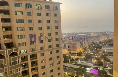 Apartment - 1 Bedroom - 2 Bathrooms for rent in Tower 13 - Porto Arabia - The Pearl Island - Doha