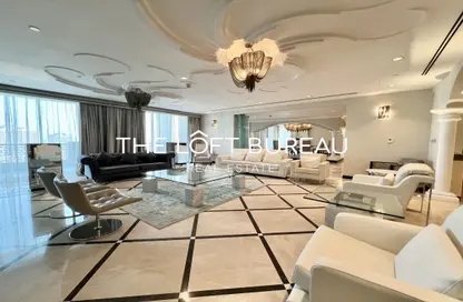 Penthouse - 7 Bedrooms for rent in Viva West - Viva Bahriyah - The Pearl Island - Doha